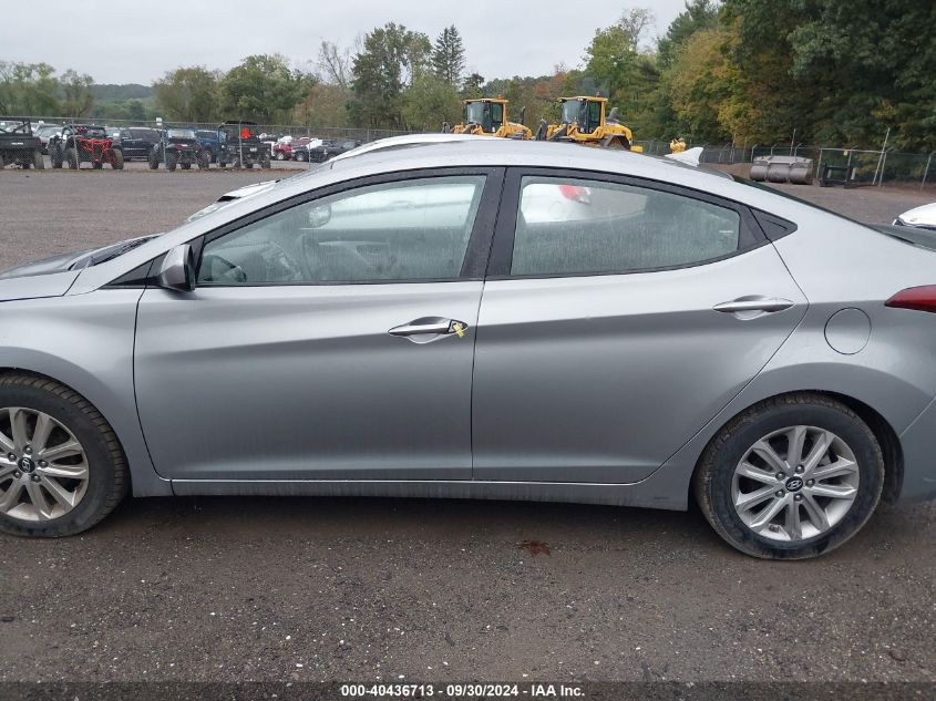 2014 Hyundai Elantra Se/Sport/Limited VIN: KMHDH4AE7EU046352 Lot: 40436713