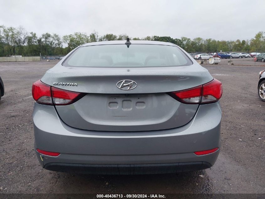 2014 Hyundai Elantra Se/Sport/Limited VIN: KMHDH4AE7EU046352 Lot: 40436713