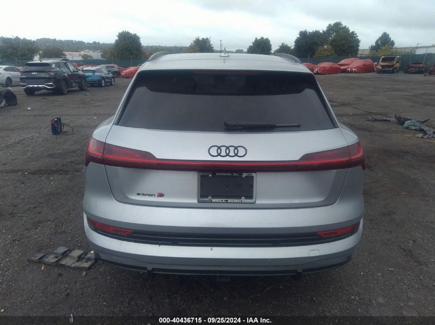 2022 Audi E-Tron S Premium Plus Quattro VIN: WA1ACBGE0NB039363 Lot: 40436715