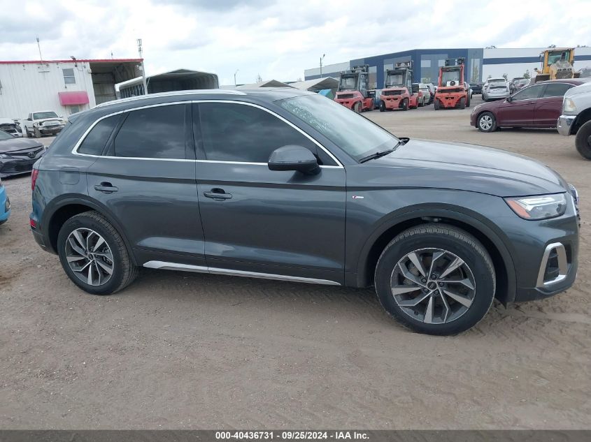 2024 Audi Q5 Premium Plus 45 Tfsi S Line Quattro VIN: WA1EAAFY0R2037521 Lot: 40436731