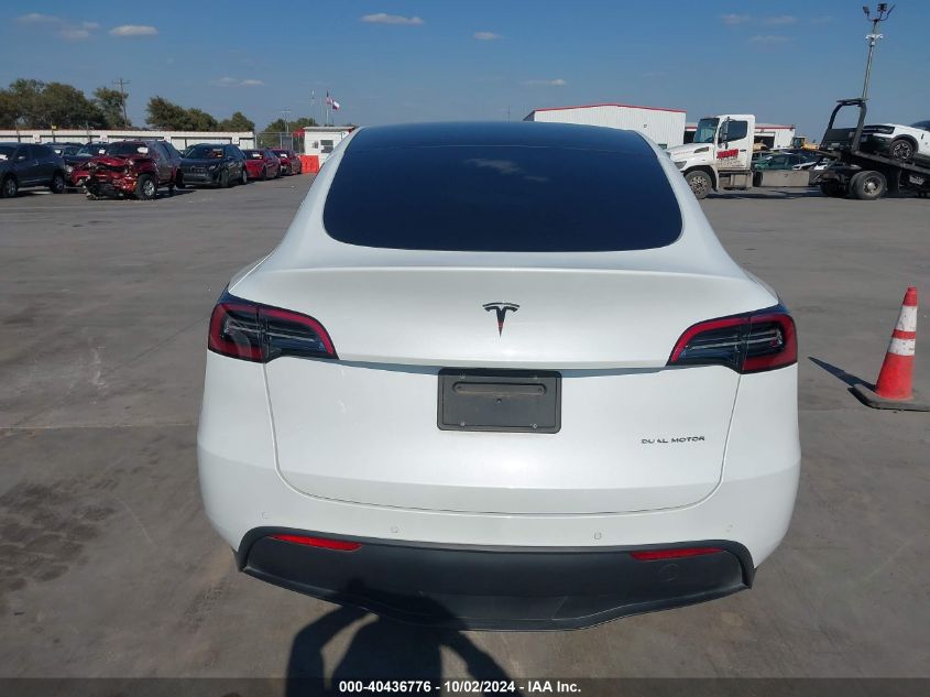 2022 Tesla Model Y Long Range Dual Motor All-Wheel Drive VIN: 7SAYGDEE8NF442241 Lot: 40436776