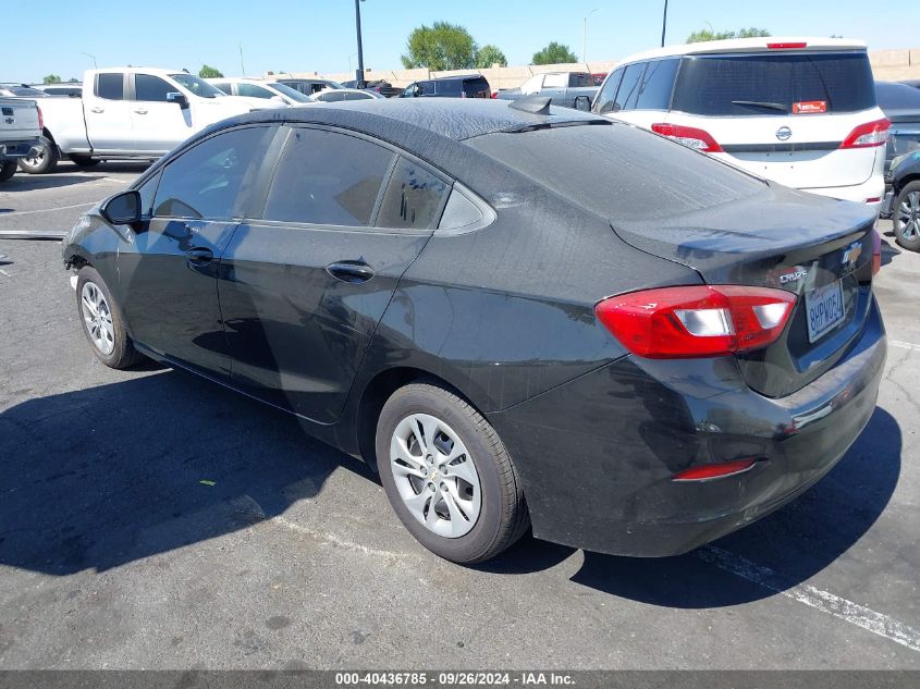 2019 Chevrolet Cruze Ls VIN: 1G1BC5SM3K7118494 Lot: 40436785