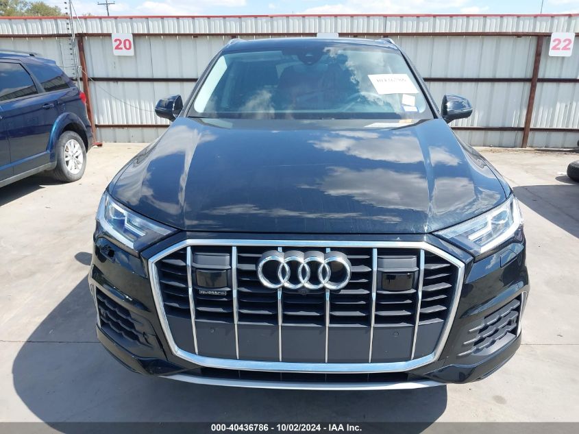 2023 Audi Q7 Premium 45 Tfsi Quattro Tiptronic VIN: WA1ACBF71PD020489 Lot: 40436786