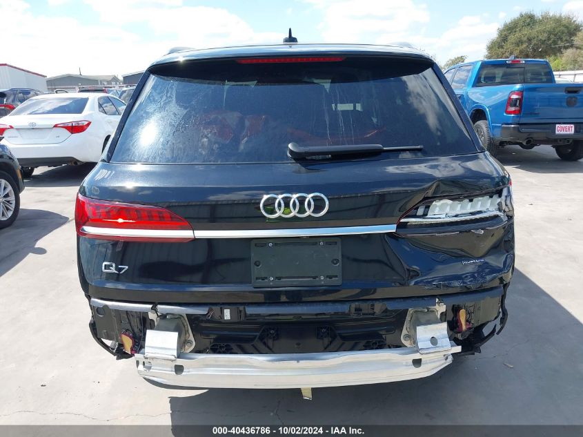 2023 Audi Q7 Premium 45 Tfsi Quattro Tiptronic VIN: WA1ACBF71PD020489 Lot: 40436786