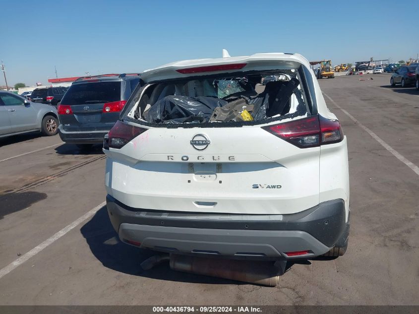 2023 Nissan Rogue Sv Intelligent Awd VIN: 5N1BT3BB2PC735552 Lot: 40436794