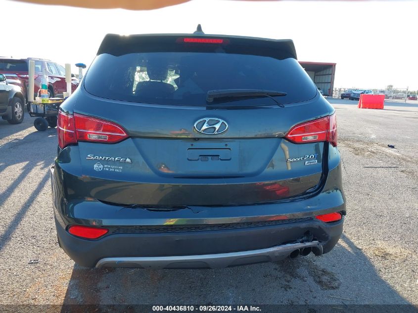 2013 Hyundai Santa Fe Sport 2.0T VIN: 5XYZWDLA7DG016598 Lot: 40436810