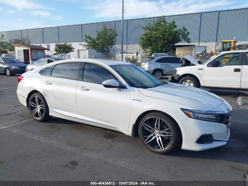 1HGCV3F90NA009838 2022 Honda Accord Hybrid Touring