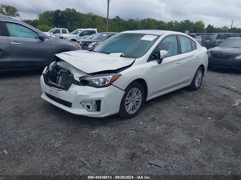 VIN 4S3GKAB68J3609918 2018 SUBARU IMPREZA 2.0I PREMIUM