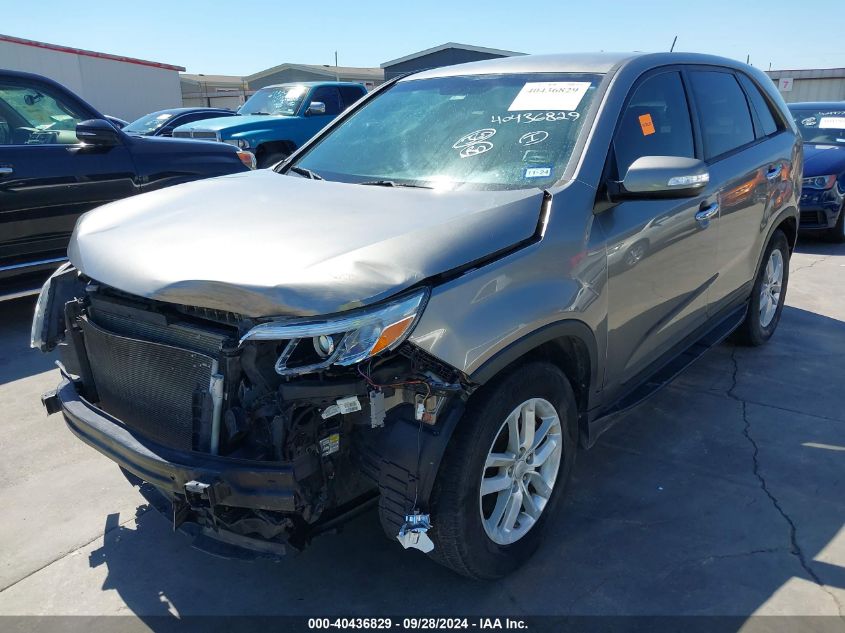 VIN 5XYKT3A68EG543263 2014 KIA SORENTO no.2