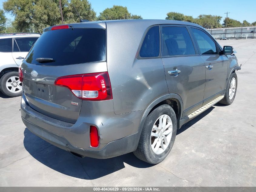 VIN 5XYKT3A68EG543263 2014 KIA SORENTO no.4