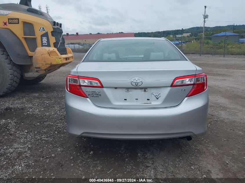 2014 Toyota Camry Le VIN: 4T1BF1FKXEU377629 Lot: 40436845