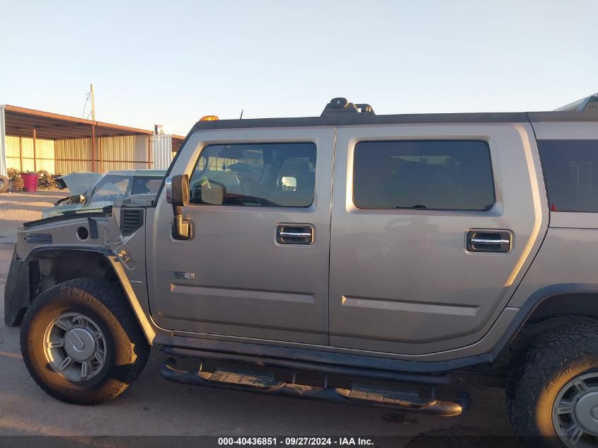 2003 Hummer H2 VIN: 5GRGN23U53H110363 Lot: 40436851