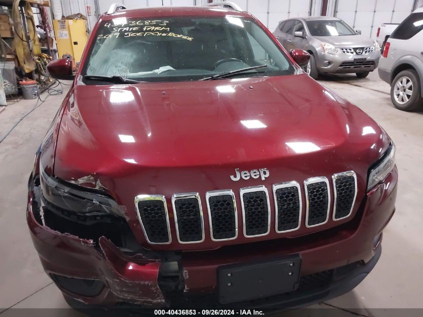 2019 Jeep Cherokee Latitude Plus 4X4 VIN: 1C4PJMLX3KD111990 Lot: 40436853