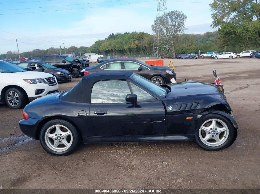 1997 BMW Z3 1.9L Roadster VIN: 4USCH7320VLE01322 Lot: 40436856