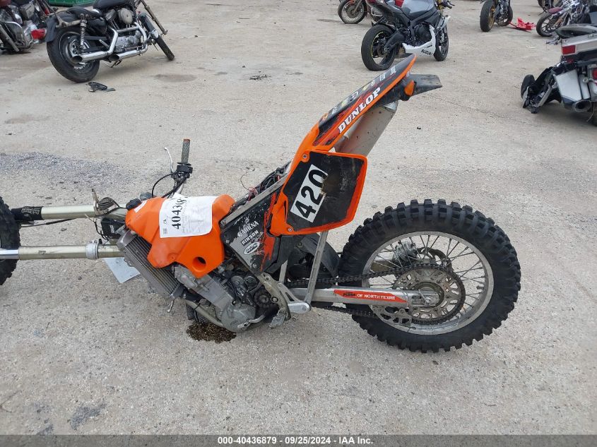 2003 Ktm 520 Exc VIN: VBKEXM4043M361567 Lot: 40436879