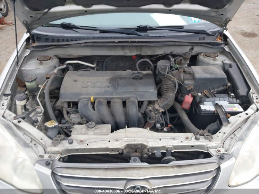 2004 Toyota Corolla Ce VIN: 2T1BR32E44C261314 Lot: 40436886