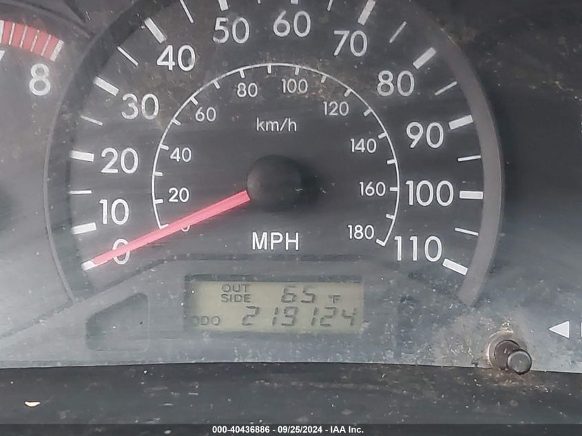 2004 Toyota Corolla Ce VIN: 2T1BR32E44C261314 Lot: 40436886