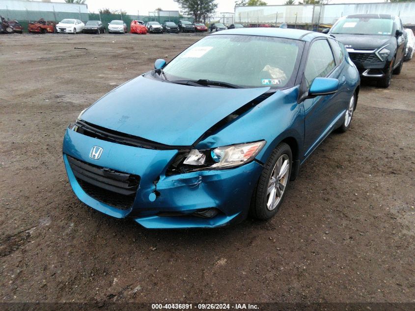 JHMZF1D66CS001431 2012 Honda Cr-Z Ex