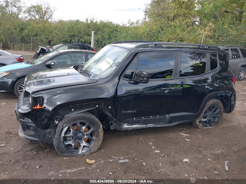 2018 Jeep Renegade Latitude Fwd VIN: ZACCJABB2JPH92078 Lot: 40436898