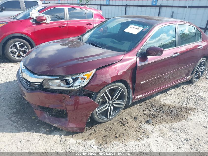 1HGCR2F52HA083651 2017 Honda Accord Sport