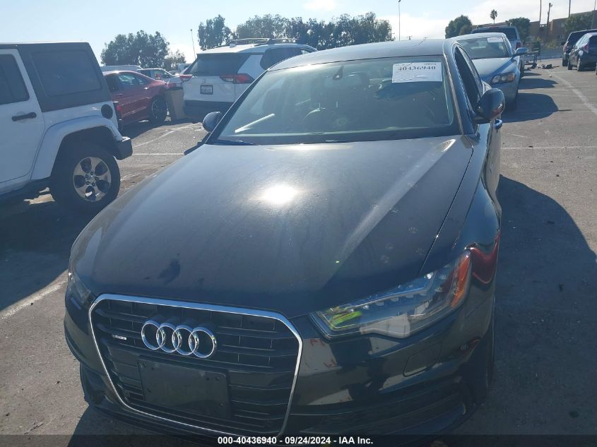 2012 Audi A6 3.0 Premium VIN: WAUHGAFCXCN092227 Lot: 40436940