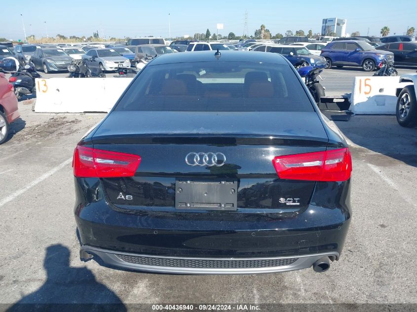 2012 Audi A6 3.0 Premium VIN: WAUHGAFCXCN092227 Lot: 40436940