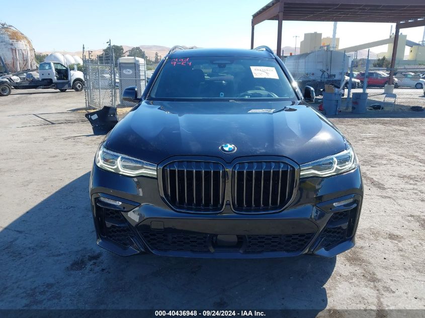 2022 BMW X7 M50I VIN: 5UXCX6C00N9L60507 Lot: 40436948