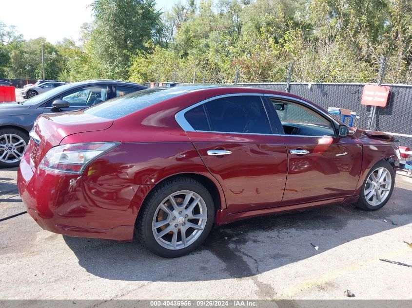 2012 Nissan Maxima 3.5 Sv VIN: 1N4AA5AP9CC819513 Lot: 40436956