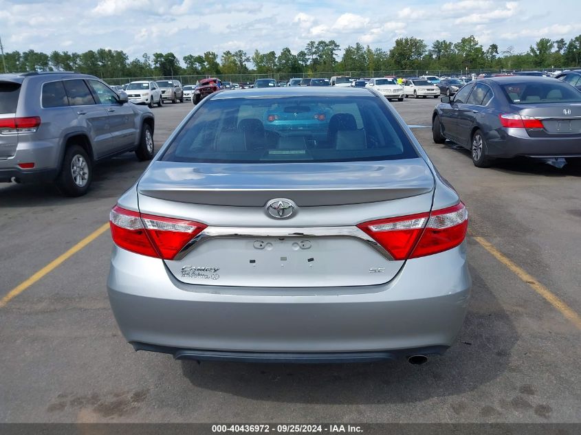 2016 Toyota Camry Se VIN: 4T1BF1FK1GU137307 Lot: 40436972