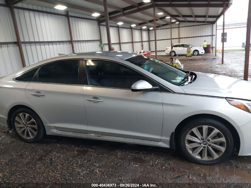 5NPE34AF5FH083640 2015 Hyundai Sonata Sport