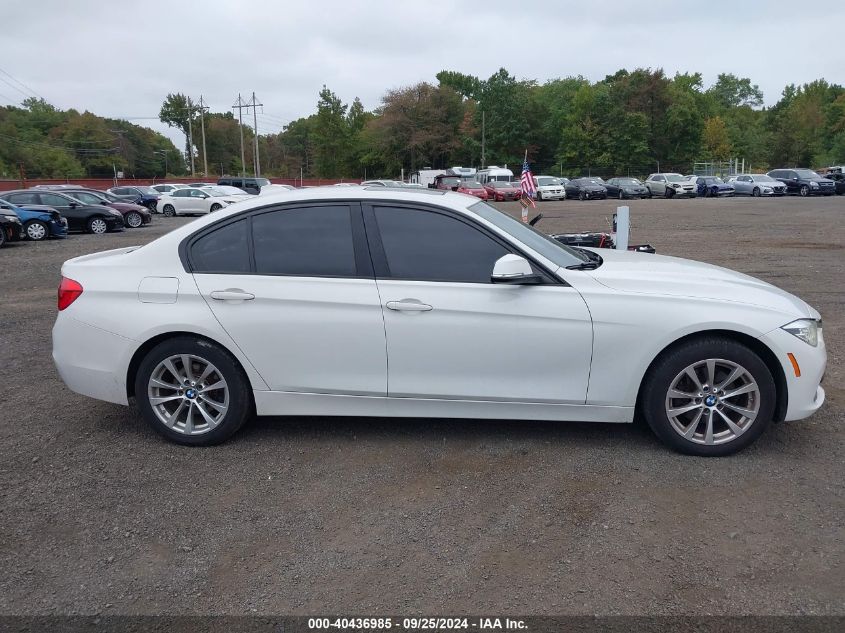 2017 BMW 320I VIN: WBA8E1G31HNT72498 Lot: 40436985