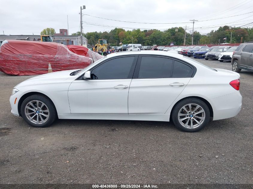 2017 BMW 320I VIN: WBA8E1G31HNT72498 Lot: 40436985