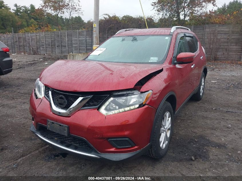 KNMAT2MV5GP602925 2016 NISSAN ROGUE - Image 2