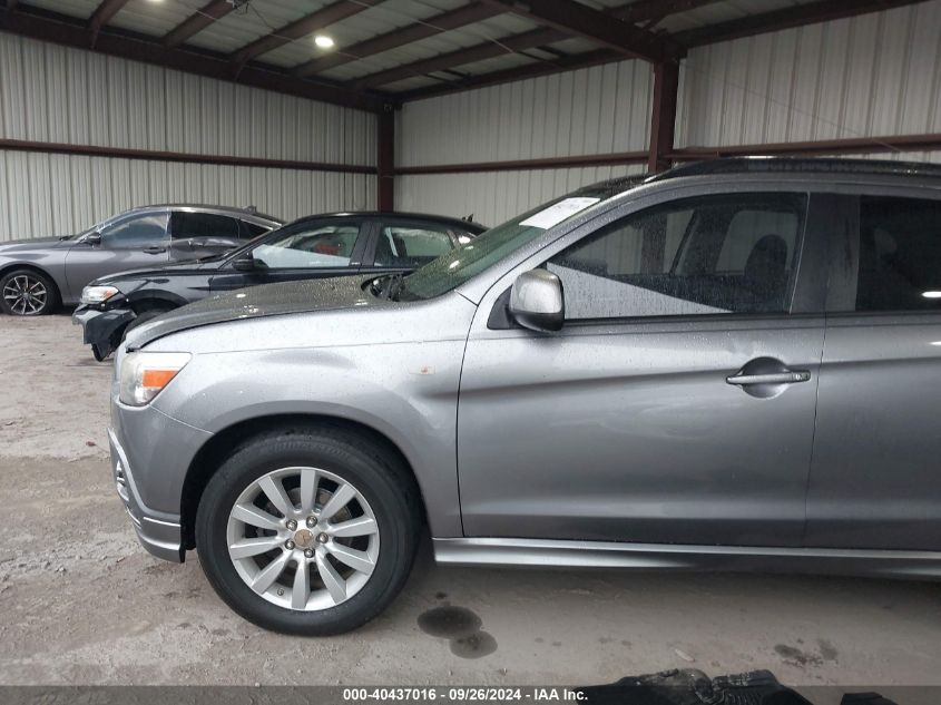 2011 Mitsubishi Outlander Sport Se VIN: JA4AR4AU5BZ018103 Lot: 40437016