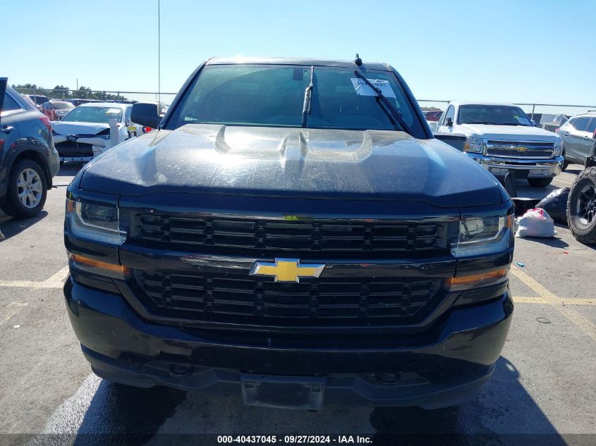 2018 Chevrolet Silverado 1500 Custom VIN: 1GCRCPEH3JZ134164 Lot: 40437045