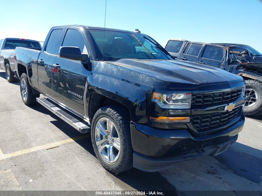 VIN 1GCRCPEH3JZ134164 2018 CHEVROLET SILVERADO 1500 CUSTOM