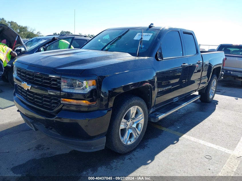 VIN 1GCRCPEH3JZ134164 2018 CHEVROLET SILVERADO 1500 CUSTOM