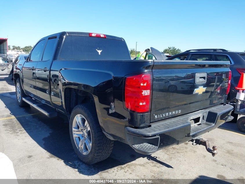 VIN 1GCRCPEH3JZ134164 2018 CHEVROLET SILVERADO 1500 CUSTOM