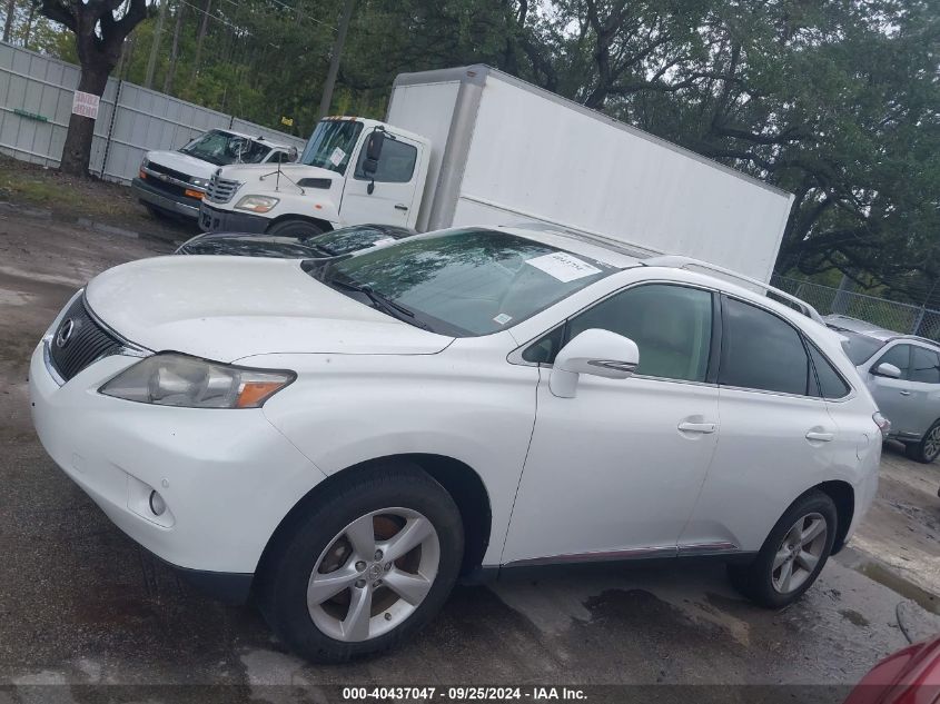 2011 Lexus Rx 350 VIN: 2T2BK1BA3BC116750 Lot: 40437047