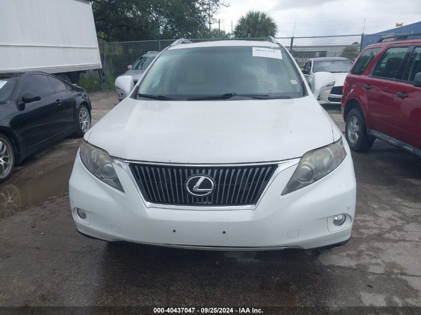 2011 Lexus Rx 350 VIN: 2T2BK1BA3BC116750 Lot: 40437047