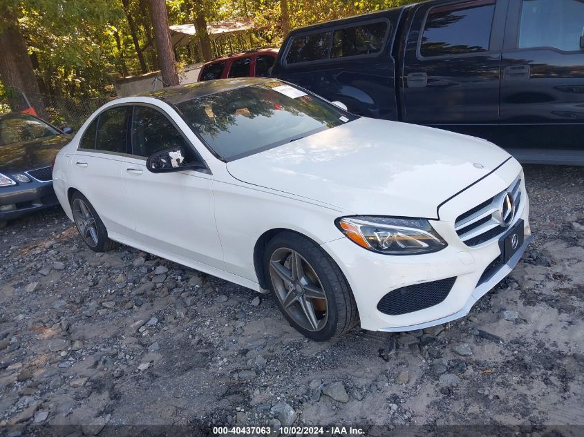 55SWF4KB1FU025898 2015 MERCEDES-BENZ C CLASS - Image 1