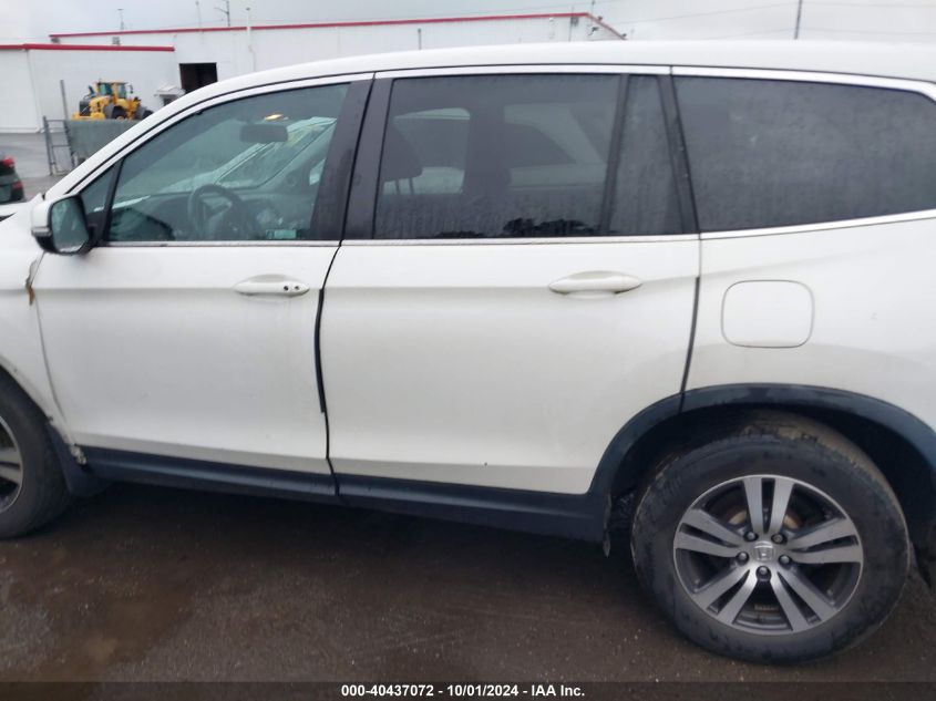 2017 Honda Pilot Ex-L VIN: 5FNYF6H56HB094290 Lot: 40437072