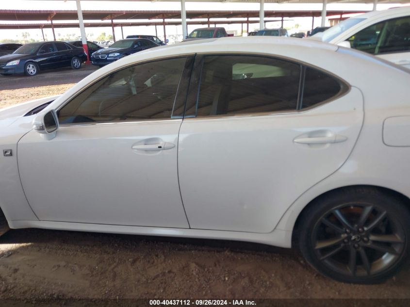 2011 Lexus Is 350 VIN: JTHBE5C25B5025596 Lot: 40437112