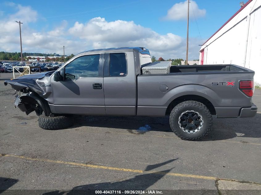 2013 Ford F150 Super Cab VIN: 1FTFX1EF9DKE66643 Lot: 40437116