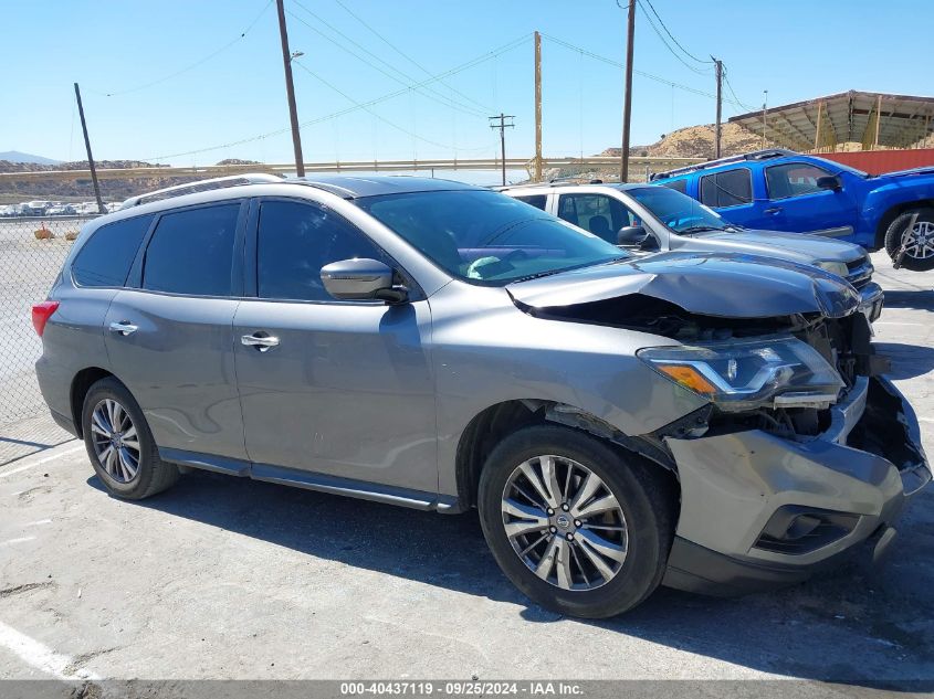 2019 Nissan Pathfinder Sv VIN: 5N1DR2MN5KC618808 Lot: 40437119