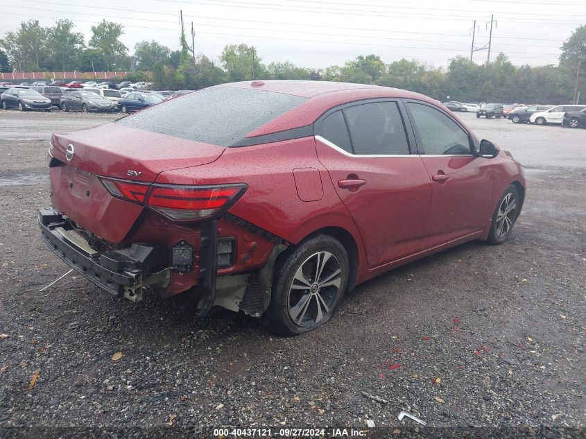 2021 Nissan Sentra Sv Xtronic Cvt VIN: 3N1AB8CV9MY207098 Lot: 40437121