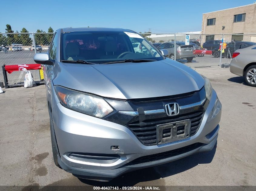 3CZRU5H3XHG702982 2017 Honda Hr-V Lx