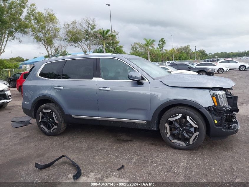 2024 Kia Telluride S VIN: 5XYP64GC8RG560358 Lot: 40437145