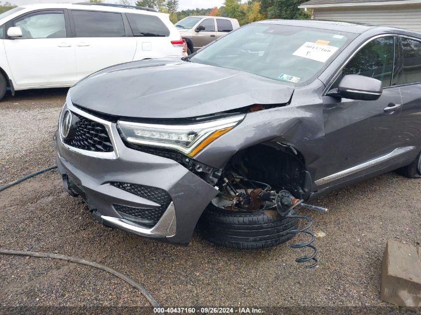 2019 Acura Rdx Advance Package VIN: 5J8TC2H74KL014651 Lot: 40437160