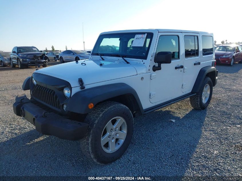 2016 Jeep Wrangler Unlimited Black Bear VIN: 1C4BJWDG4GL191043 Lot: 40437167